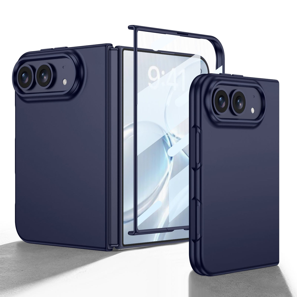 iPhone Duo | Slim Full?Coverage Phone Case Built-in Tempered Glass Film
