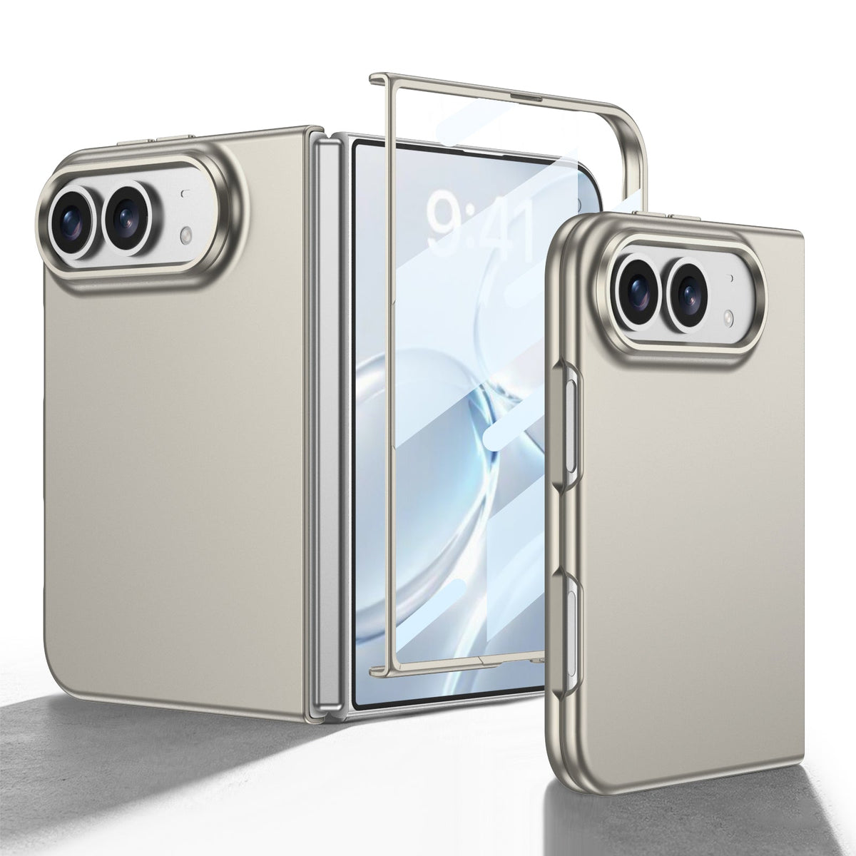 iPhone Duo | Slim Full?Coverage Phone Case Built-in Tempered Glass Film