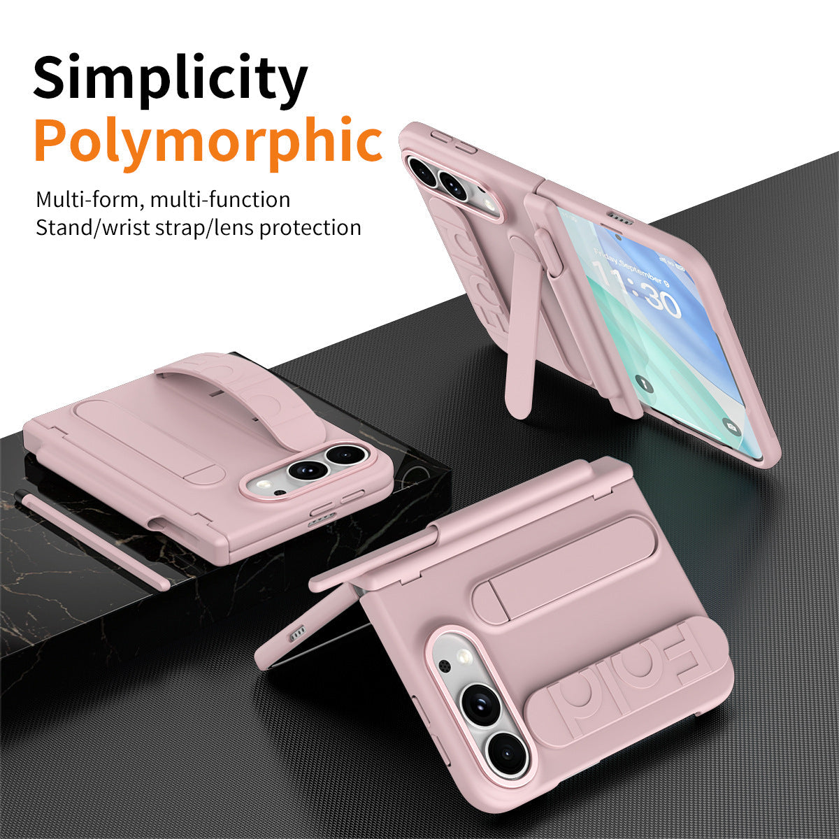 iPhone Duo | Grip Strap Stand Case with Optional Stylus