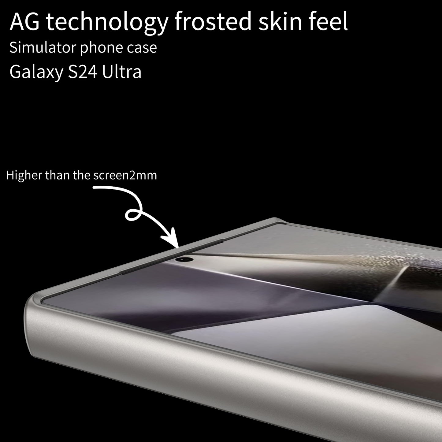 Ultra-thin Galaxy S24/S23 Ultra Luxury Case