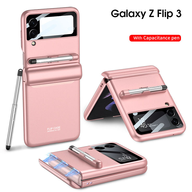 Magnetic All-included Shockproof Hard Cover For Samsung Galaxy Z Flip3