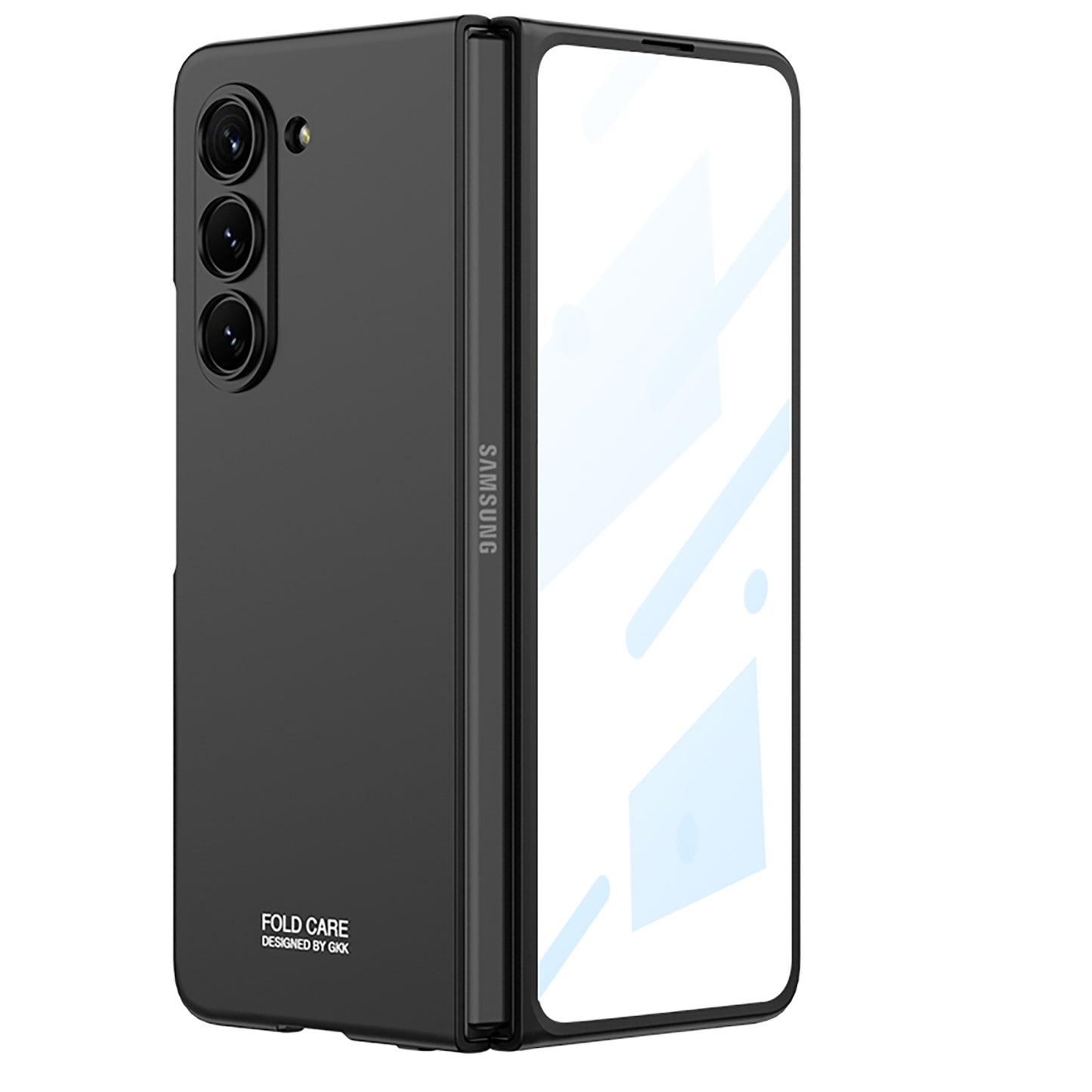Frosted Ultra-thin Tempered Film Integration Case for Galaxy Z Fold5