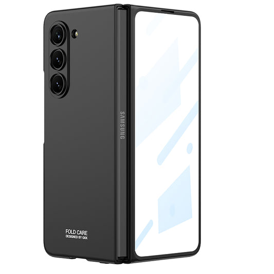 Frosted Ultra-thin Tempered Film Integration Case for Galaxy Z Fold5