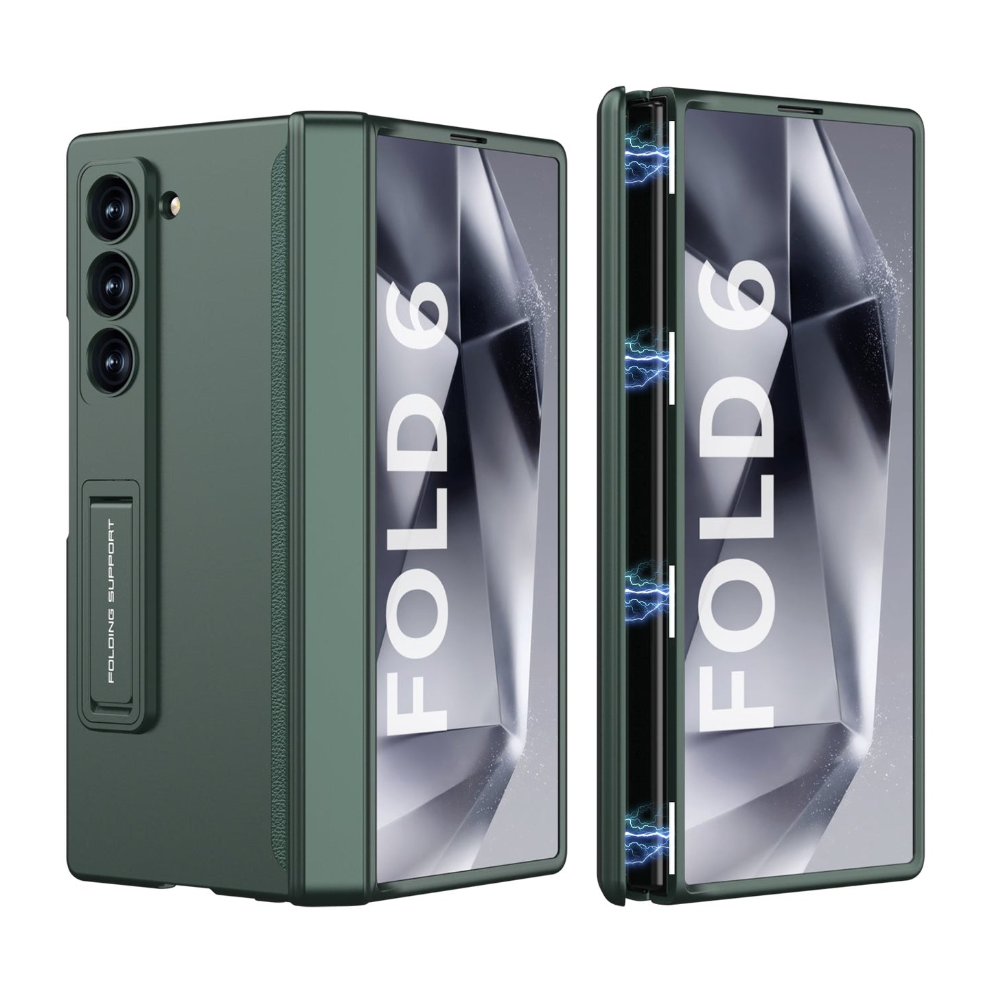Magnetic Hinge Bracket Shockproof Phone Case For Galaxy Z Fold 6/7