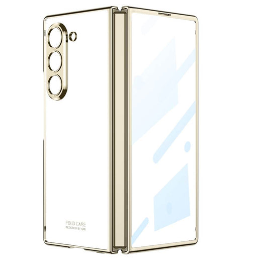 Electroplating Screen Protector Film Integrated Case for Galaxy Z Fold6