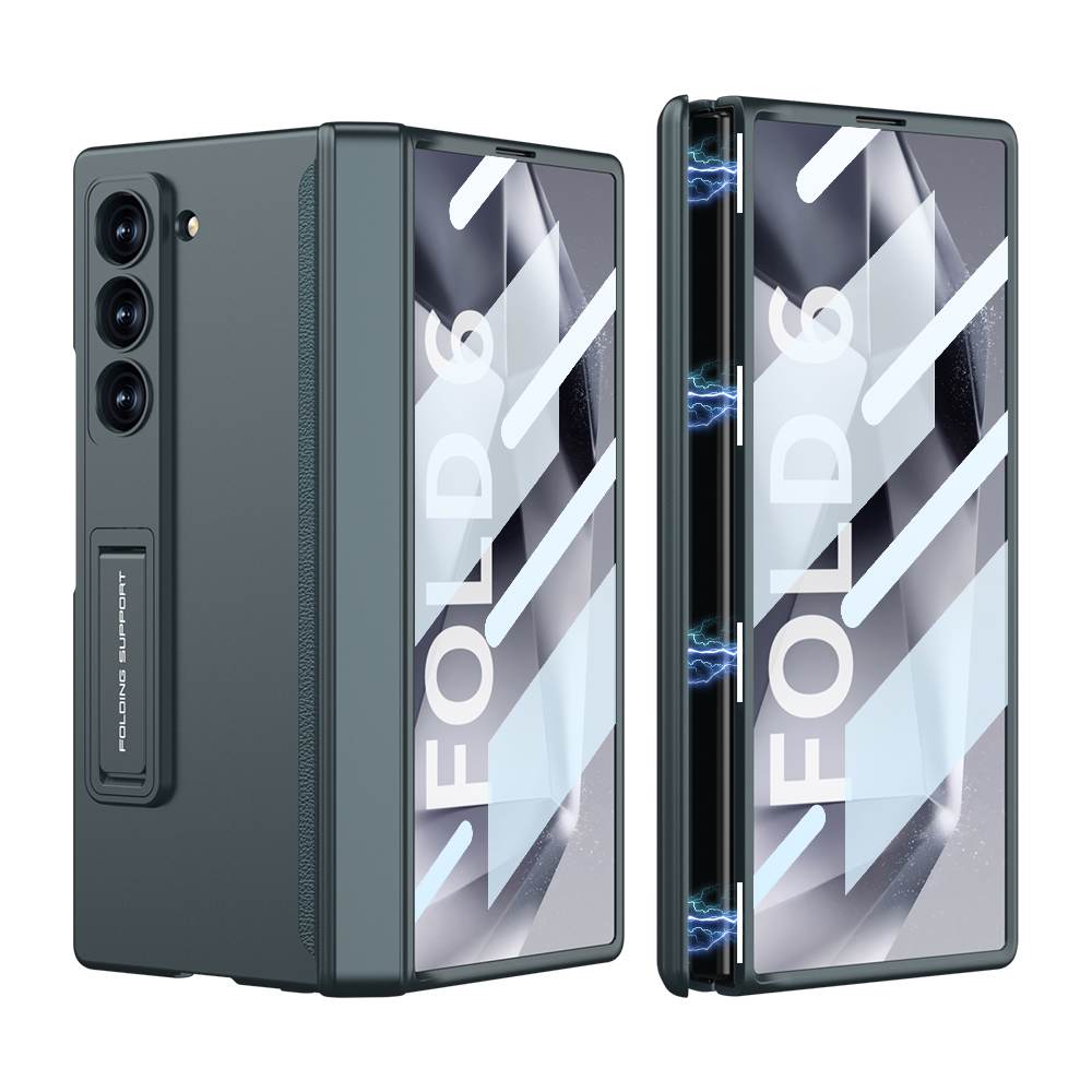 Magnetic Hinge Stand Screen Protector integration Case for Galaxy Z Fold6