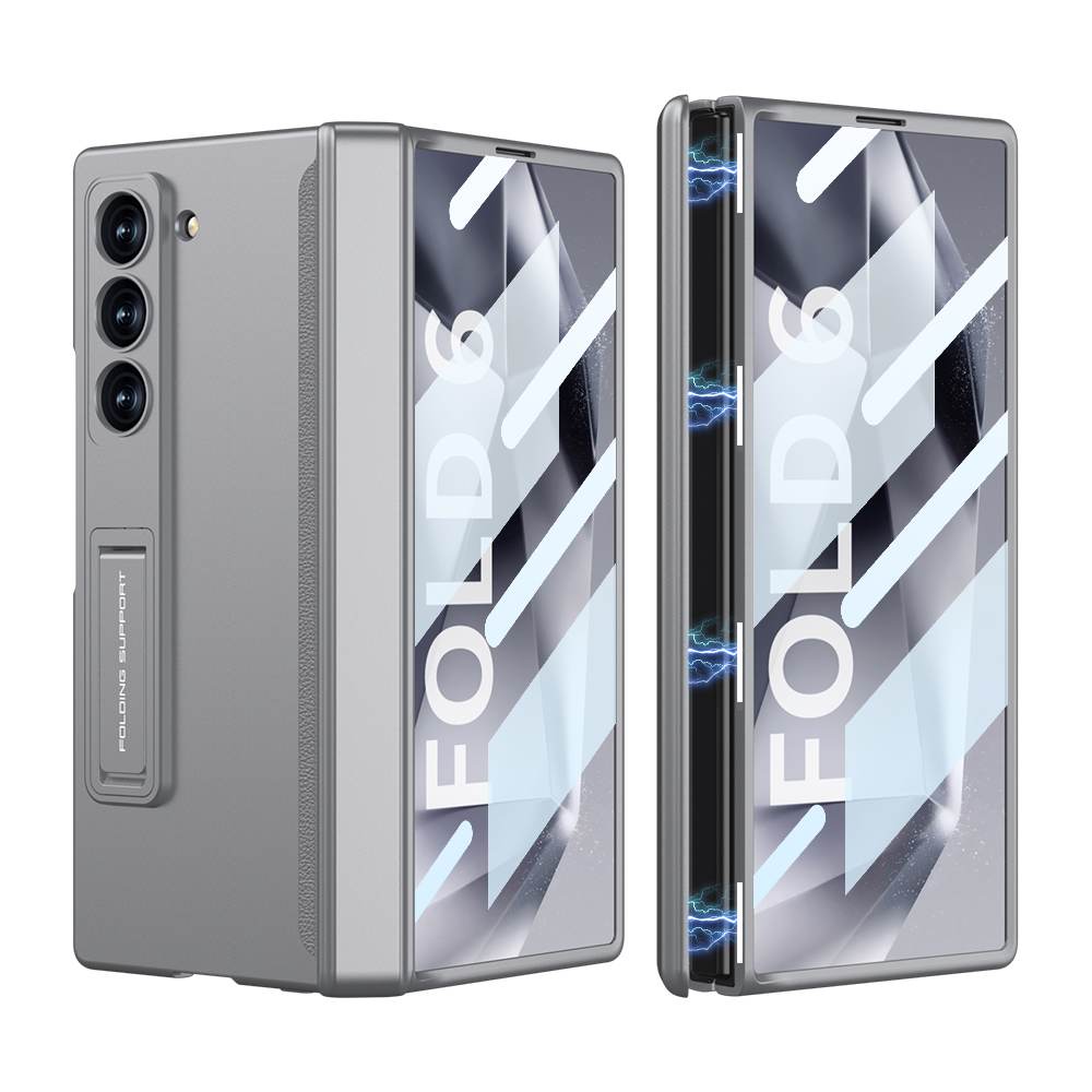 Magnetic Hinge Stand Screen Protector integration Case for Galaxy Z Fold6