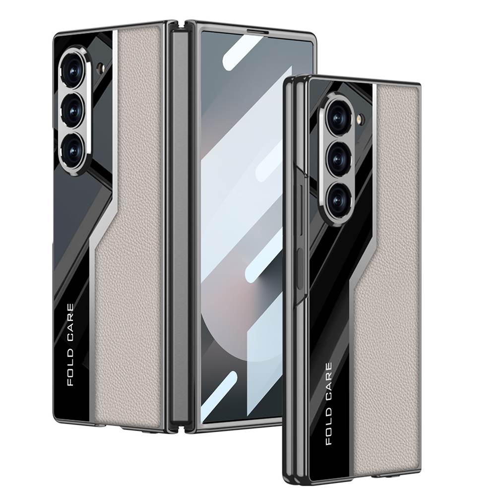 Leather Business Style Screen Protector integration Case for Samsung Galaxy Z Fold6