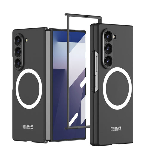 Luxury Shockproof Magnetic Phone Case With Screen Protector For Galaxy Z Fold 7/6/5/4/3