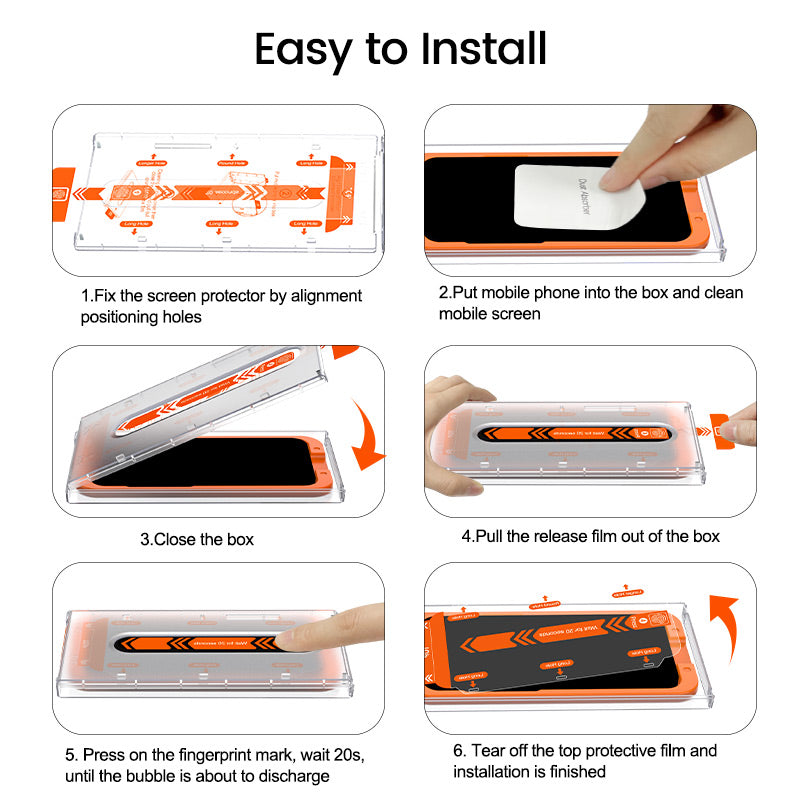 Premium Screen Protector Box for Galaxy S23/S23+