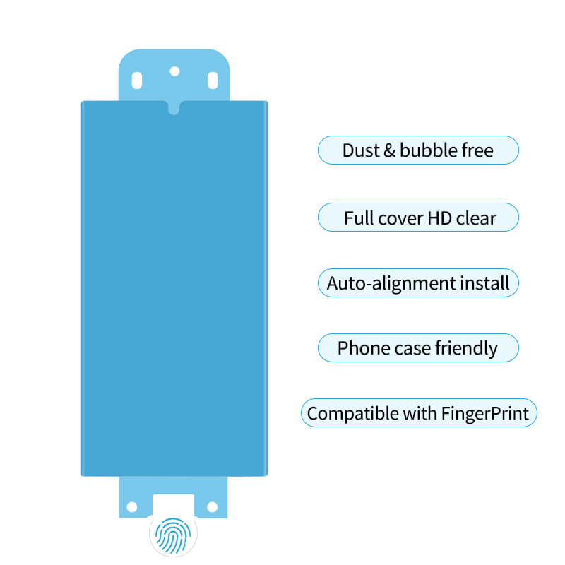 S23/S22/S21 Ultra Full Clear Screen Protector without Mounting Box