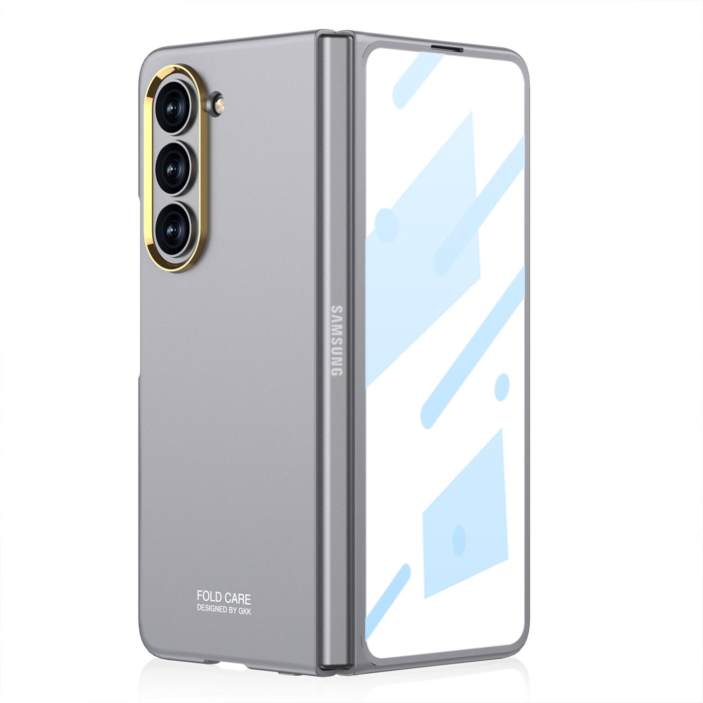Ultra-Thin Phone Case With Screen Protector For Samsung Galaxy Z Fold 5/4/3 5G - mycasety2023 Mycasety